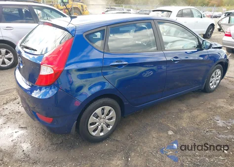 2015 Hyundai Accent Gs from USA, damaged, VIN KMHCT5AEXFU212459